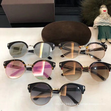 Women's Colorful Round Classic Sunglasses
